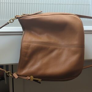 Fossil Jolie Hobo hangbag light camel